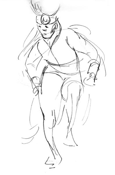 Click to enlarge ink sketch