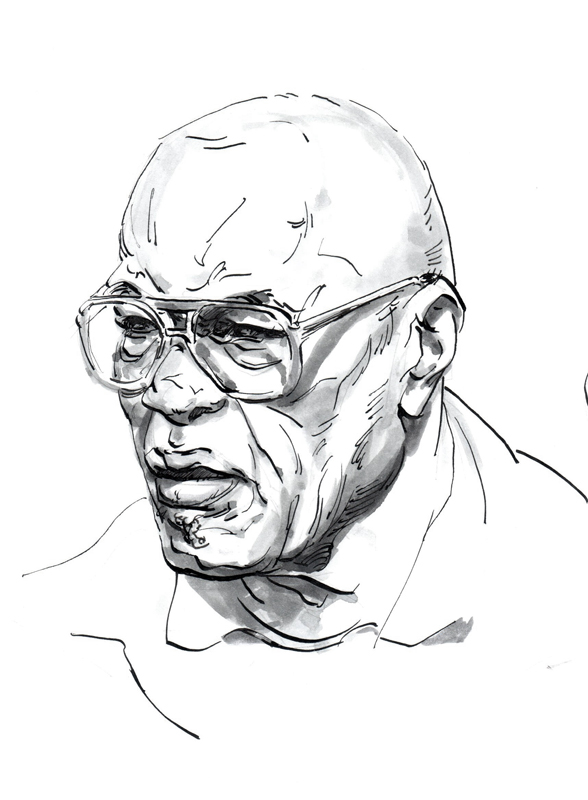 Click to enlarge ink sketch